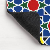 Marokkaanse Mozaïek Geometrisch Patroon ontwerp te Muismat (Hoek)