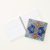 Marokkaanse mozaïek tegel foto - notitieboek (Binnen)