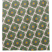 Marokkaanse mozaïekfoto douchegordijn (Voorkant)