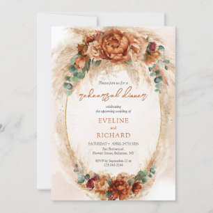 Marokkaanse Pampas terracotta bloemenstrand repeti Kaart