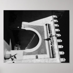 Marokkaanse poort poster