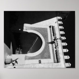 Marokkaanse poort poster