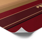 Marokkaanse reisposter poster (Hoek)