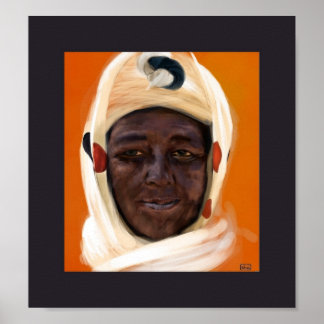 Marokkaanse schoonheid poster