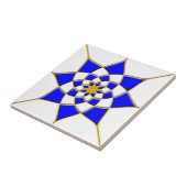 Marokkaanse Star Tile Tegeltje (Zijkant)