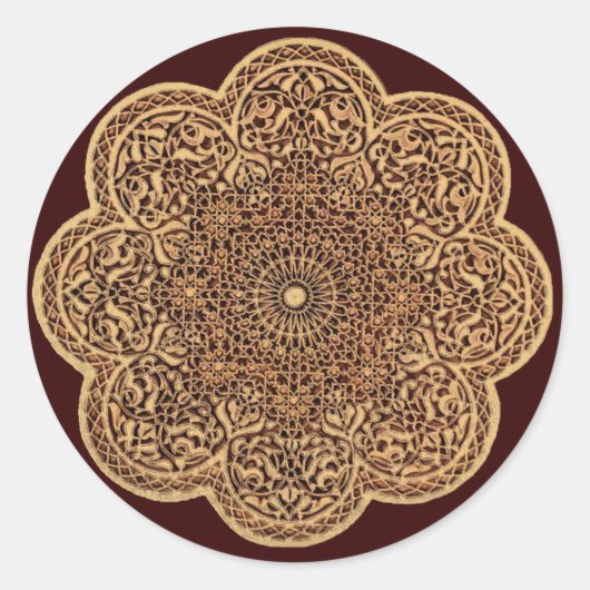 Marokkaanse Sticker (Voorkant)