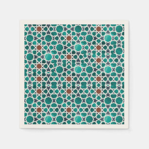 Marokkaanse stijl papier servet