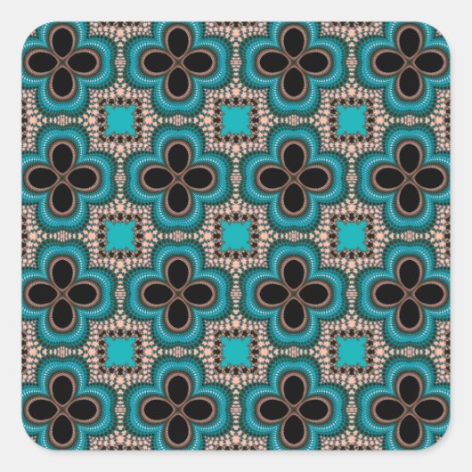 Marokkaanse stijl stickers (Voorkant)