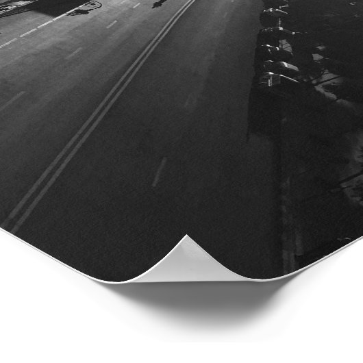 Marokkaanse straat poster (Hoek)