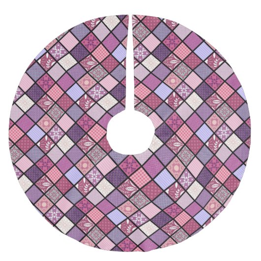 MAROKKAANSE TEGEL KERSTBOOM ROK (Voorkant)