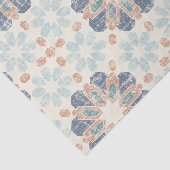 Marokkaanse tegel - Periwinkle Tissuepapier (Detail)
