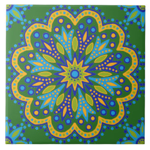 Marokkaanse tegel tegeltje