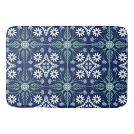 Marokkaanse tegel voor sierbloem badmat