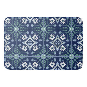 Marokkaanse tegel voor sierbloem badmat