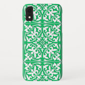 Marokkaanse tegels - groen en wit jade Case-Mate iPhone case (Achterkant)