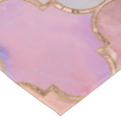 Marokkaanse trellis pastel minerale texturen tafelkleed (Gekanteld)