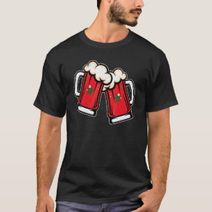 Marokkaanse Vlag Bier Mok Cool Marokkaans Bier T-shirt