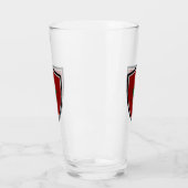 Marokkaanse vlag glas (Links)