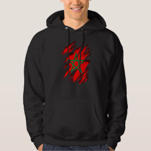 Marokkaanse vlag hoodie