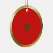 Marokkaanse vlag keramisch ornament (Rechts)