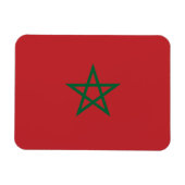 Marokkaanse vlag magneet (Horizontaal)