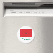Marokkaanse vlag magneet (Insitu (Vaatwasser))