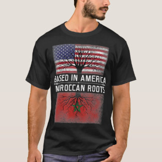 Marokkaanse vlag Moorish American Flag Moorish Fla T-shirt