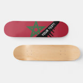Marokkaanse vlag skateboard (Horizontaal)