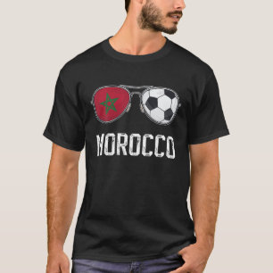 Marokkaanse vlag t-shirt
