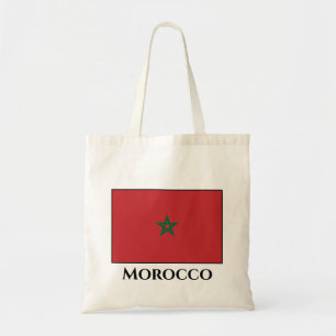 Marokkaanse vlag tote bag