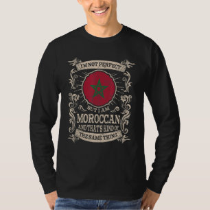 Marokkaanse Vlag Trotse Marokkanen Mannen & Vrouwe T-shirt