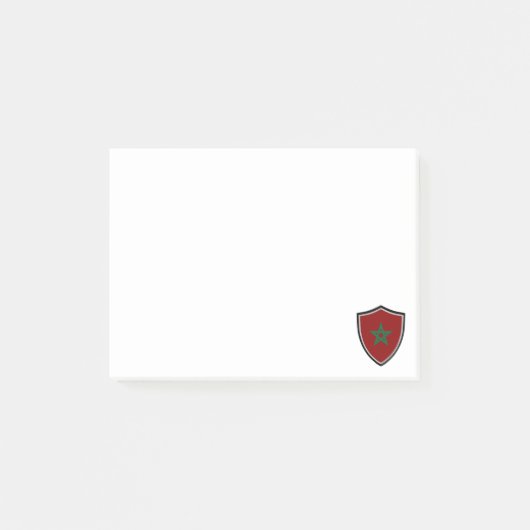 Marokkaanse vlaggen post-it® notes (Voorkant)