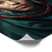 Marokkaanse vrouw poster (Hoek)