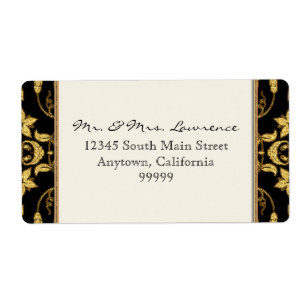 Marokkaanse wijn - Floral - Damascus - officieel h Etiket