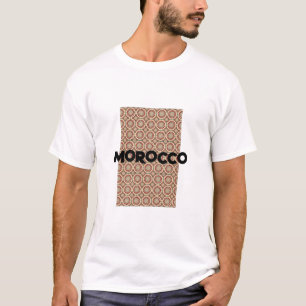 Marokkaanse zelij-ontwerp t-shirt