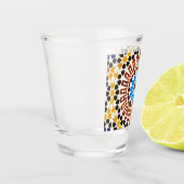 Marokkaanse Zellige Harmonie  Shot Glas (Links)