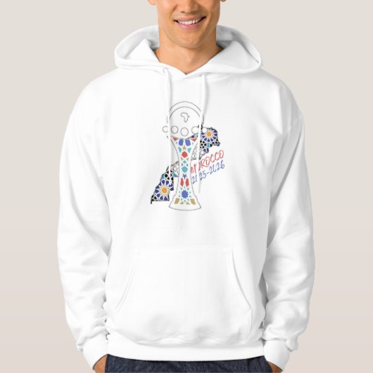 Marokko 2025/2026 Hoodie – Afrika Cup Edition (Voorkant)