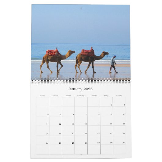 Marokko 2026 kalender (Jan 2026)