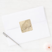 Marokko 2 vierkante sticker (Envelop)
