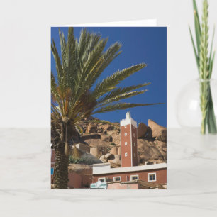 MAROKKO, Anti-Atlas, TAFRAOUTE Gebied: ADAI, rood Kaart