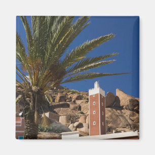 MAROKKO, Anti Atlas, TAFRAOUTE gebied: ADAI, Rood Magneet