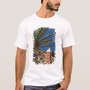 MAROKKO, Anti Atlas, TAFRAOUTE gebied: ADAI, Rood T-shirt
