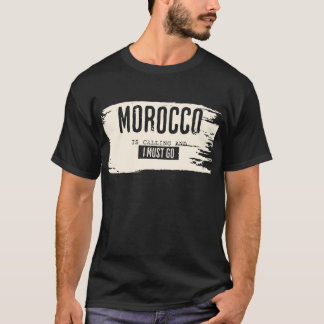 Marokko belt en ik moet naar het hemd. t-shirt