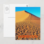 Marokko Briefkaart (Voorkant / Achterkant)