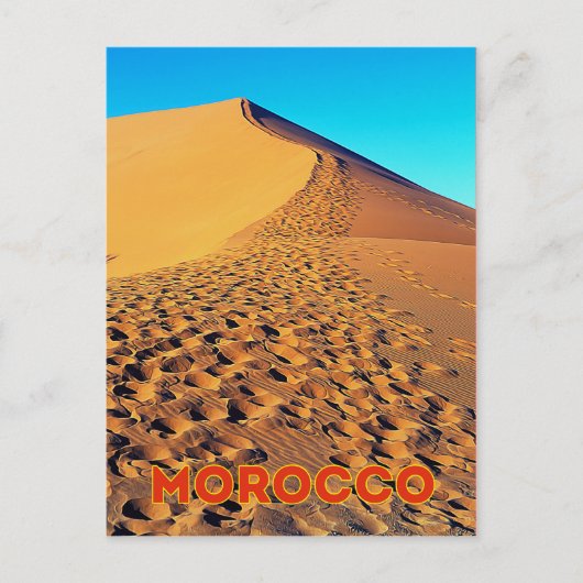 Marokko Briefkaart (Voorkant)