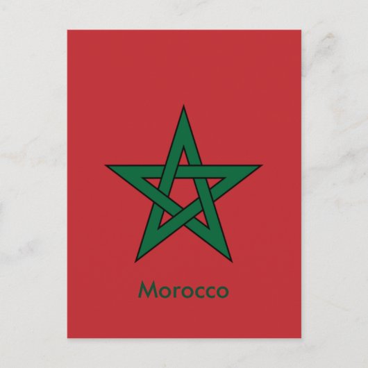 marokko briefkaart (Voorkant)