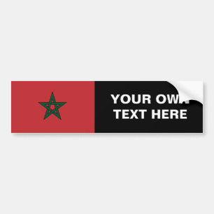 Marokko Bumpersticker