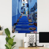 Marokko Chefchaouen Wall decor , Poster , afdrukke (Thuiskantoor)
