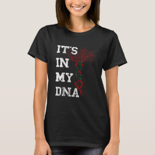 Marokko Dna Boom Marokkaanse Wortels Moleculen Mar T-shirt