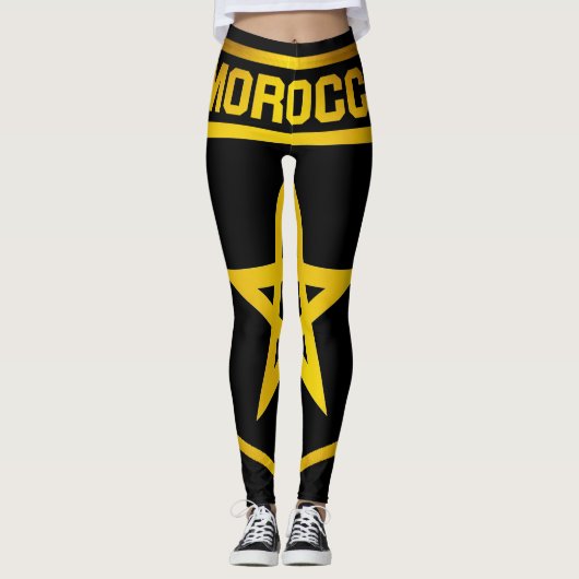 Marokko Emblem Leggings (Voorkant)